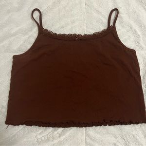 Brown American Eagle tank top. Size XL